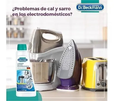 Limpiador Anti Cal Electrodomésticos Dr. Beckmann 250 ml