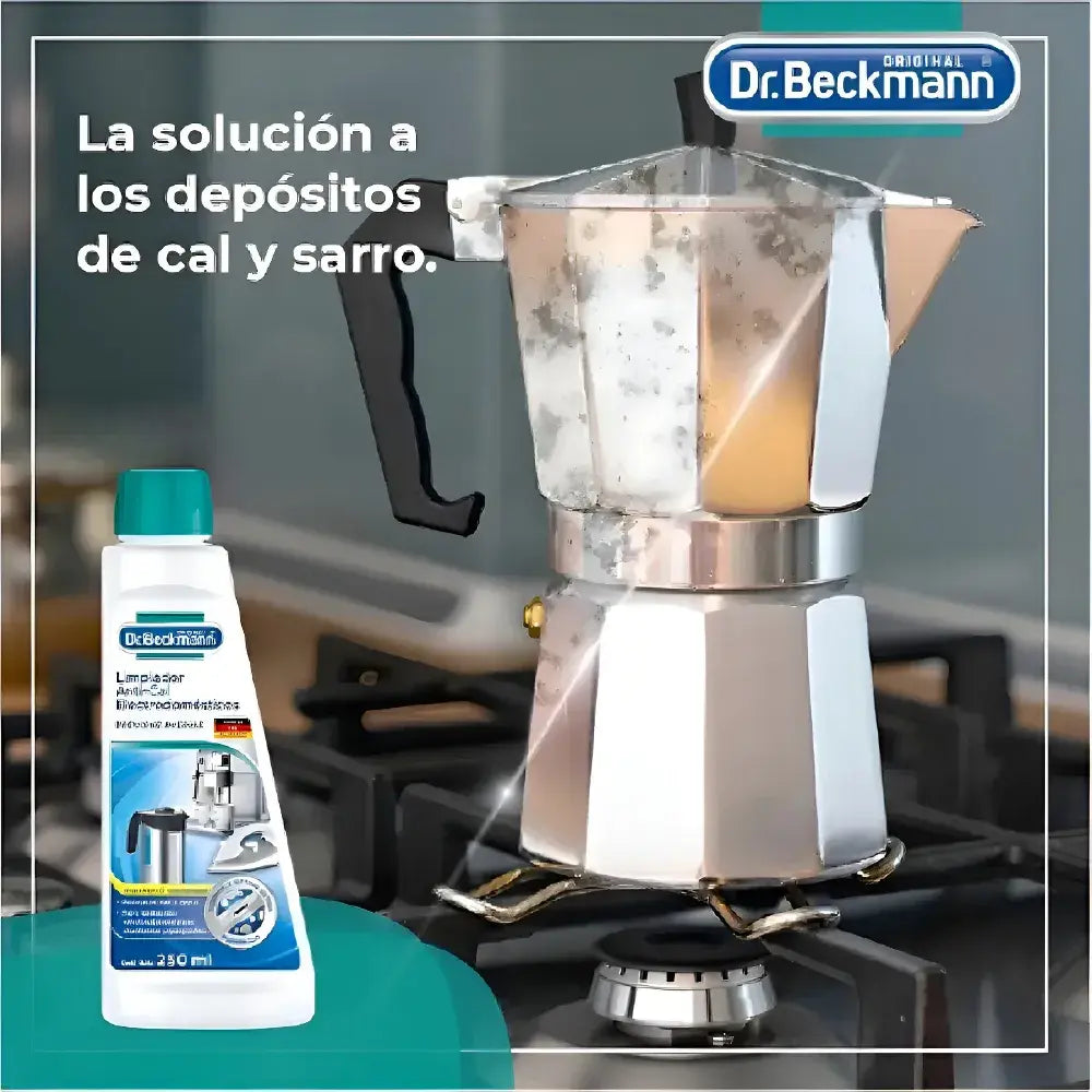 Limpiador Anti Cal Electrodomésticos Dr. Beckmann 250 ml.