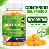 Gomitas de Creatina y Vitamina D3 Manzana NutraPharm 90 Un