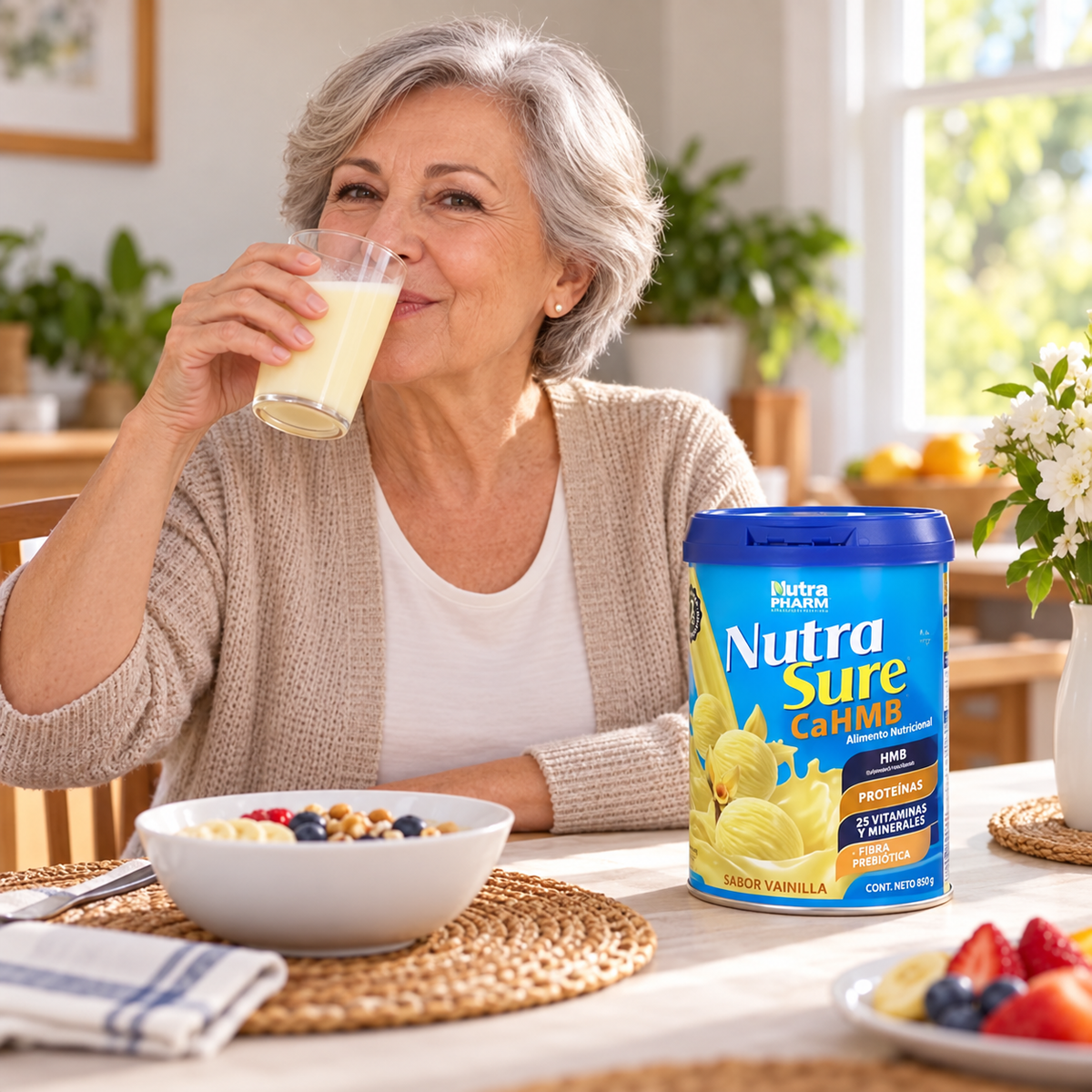 Nutrasure Cahmb Vainilla Nutrapharm 850 g