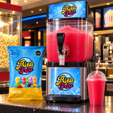 Granizado para Vending Bien Frío Frambuesa Rinde 10 Litros