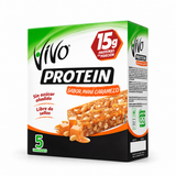 Barra de Proteína Maní Caramelo Vivo 5 Un de 40 g