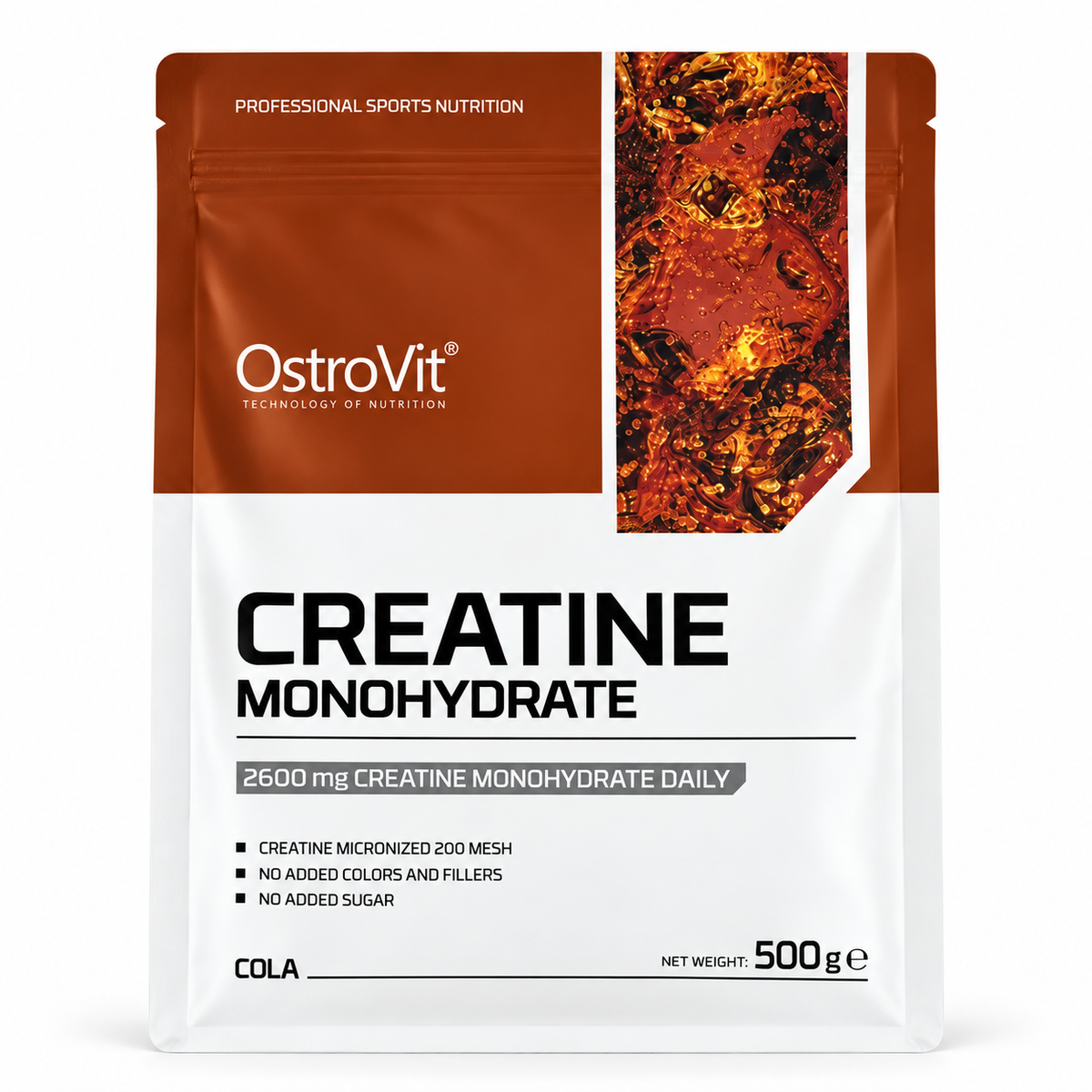Creatina Monohidrato Sabor Cola Ostrovit 500 g
