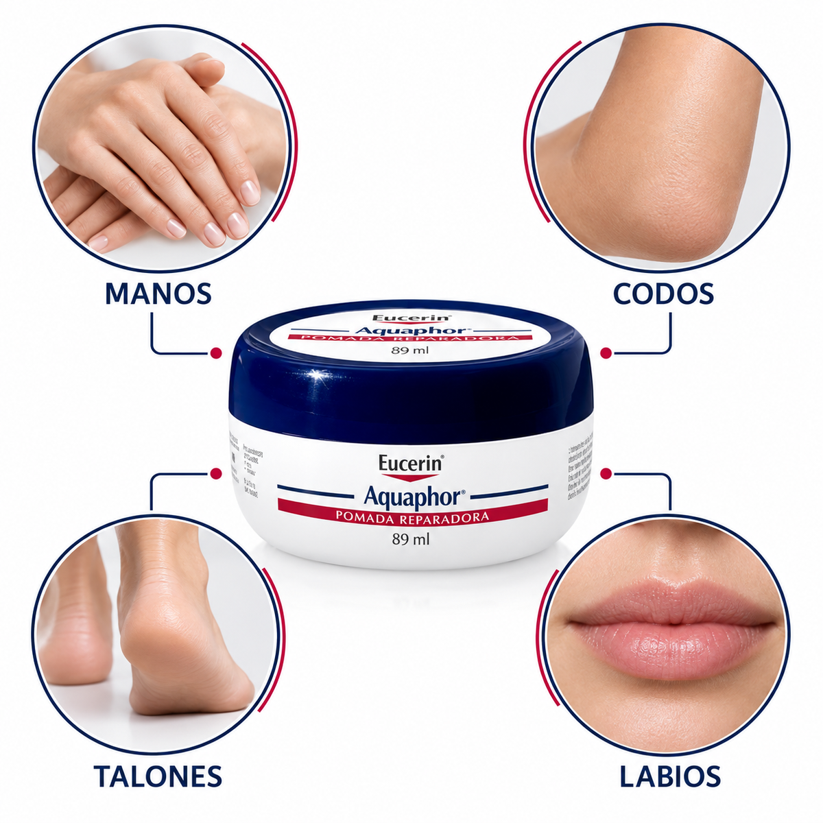 Pomada Reparadora Eucerin Aquaphor 89 ml