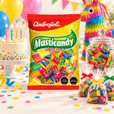 Caramelos Masticables Masticandy Ambrosoli Sabores Frutales Bolsa 200 un.