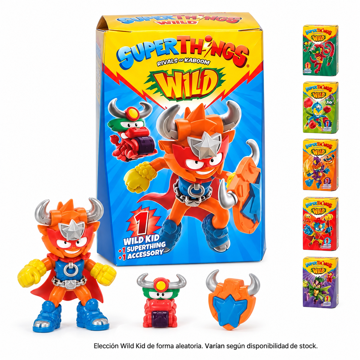 Super Zings Wild (1 Zing +1 Wild Kid + 1 Accesorio)