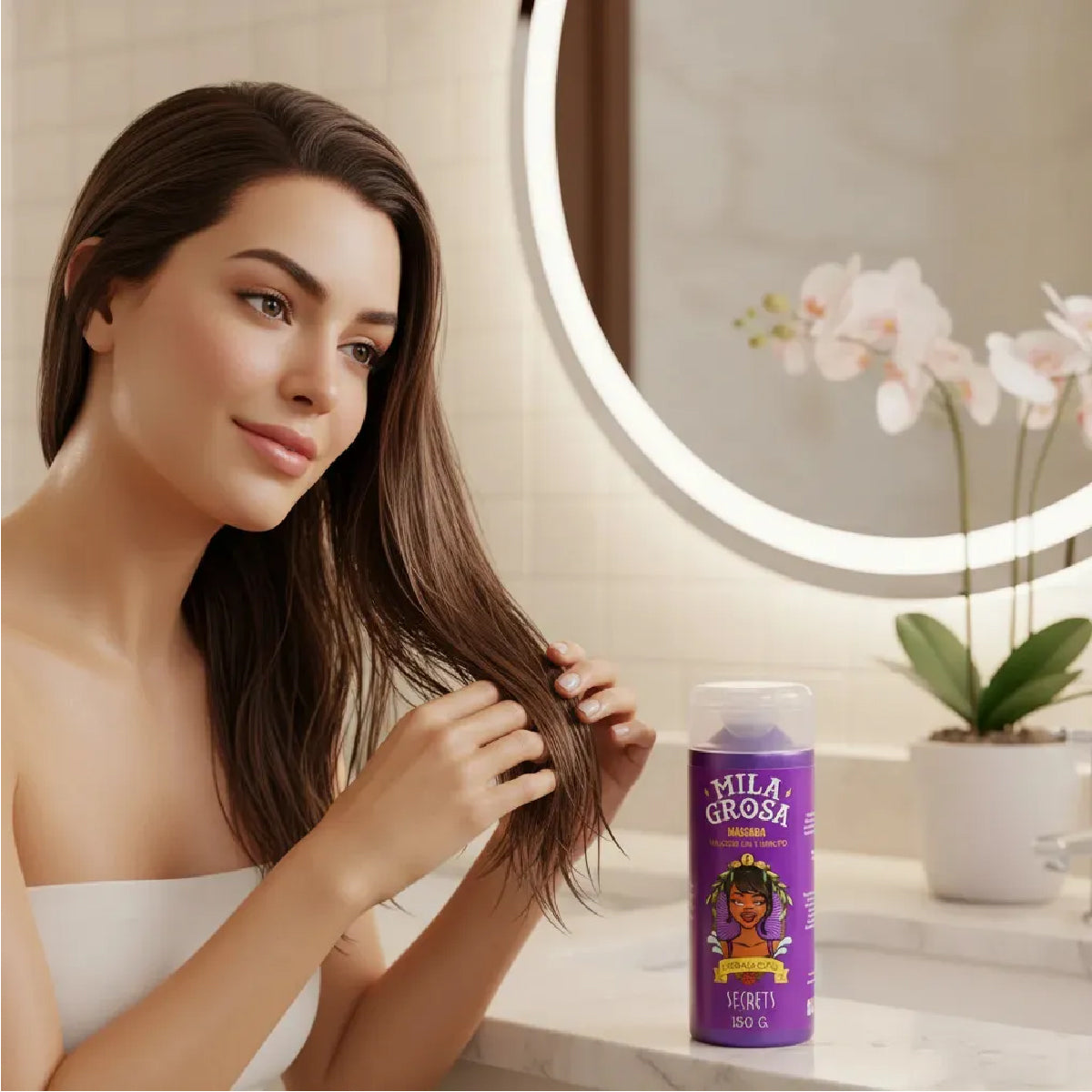 Máscara Milagrosa Hidratación Aminoácidos Secrets Brasil 150 ml