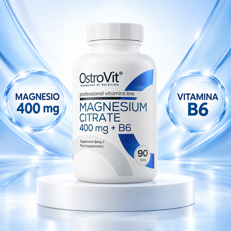 Citrato de Magnesio + Vitamina B6 OstroVit 90 Tabs