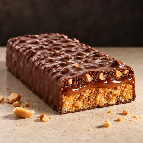 Barra Proteína Bite Your Goal Caramel Peanuts 4 Un de 55 g
