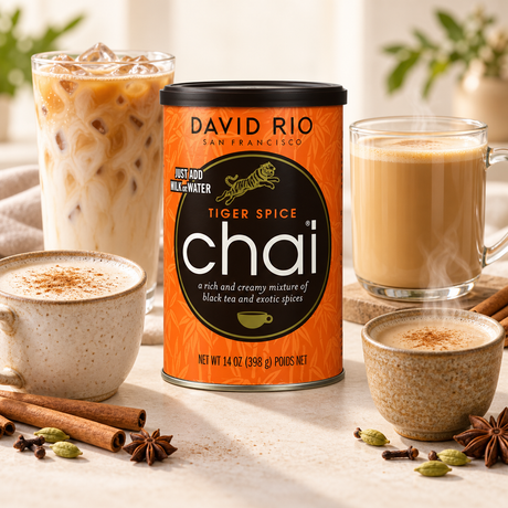 Té Chai David Rio Tiger Spice Original Lata 398 g