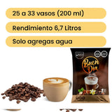 Café Instantáneo para Máquina Ventus y y Vending Buen Día Sabor Capuccino 1 Kg