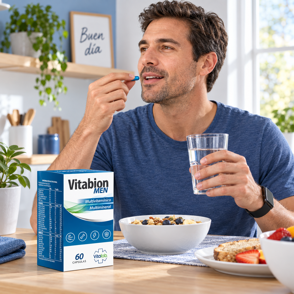 Vitabion Men Vitalab 60 Cáps
