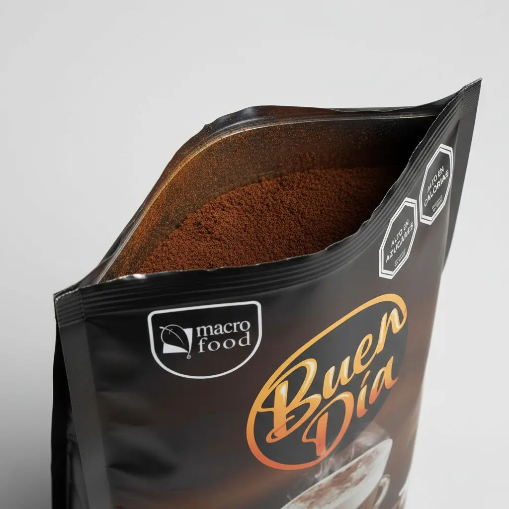 Café Instantáneo para Máquina Ventus y y Vending Buen Día Sabor Mokaccino 1 Kg