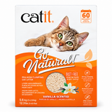 Arena para Gatos Catit Go Natural Aroma Vainilla 5,6 kg