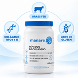 Péptidos de Colágeno en Polvo Manare Sin Sabor 600 g