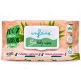 Toallitas Húmedas Infans 100% Fibra Bamboo 80 Un