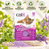 Arena para Gatos Catit Go Natural Aroma Lavanda 5,6 kg