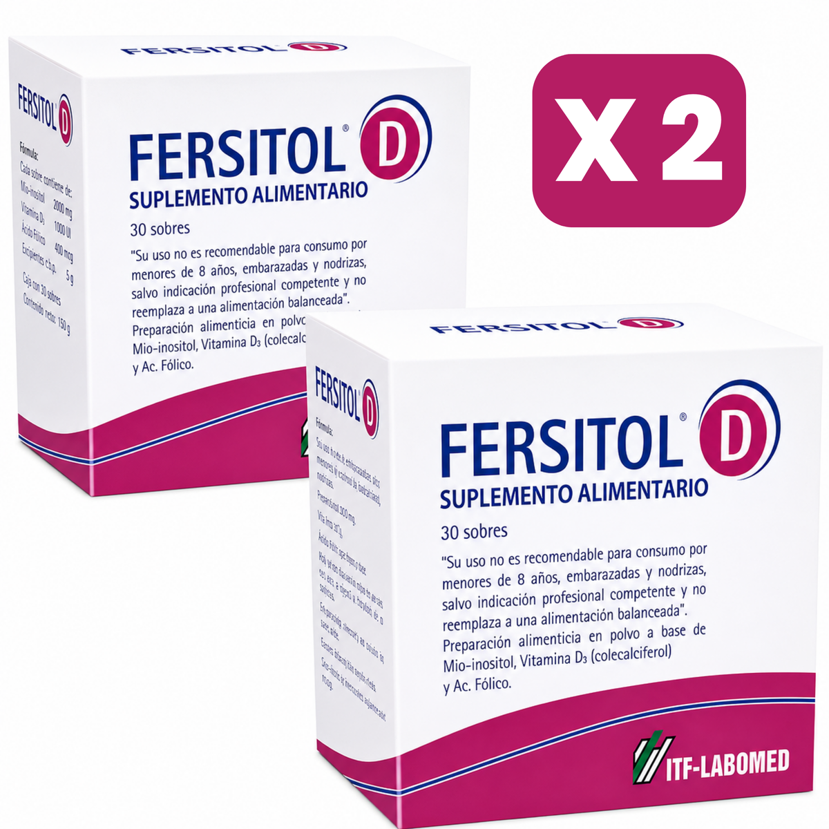 Fersitol-D 30 Sobres
