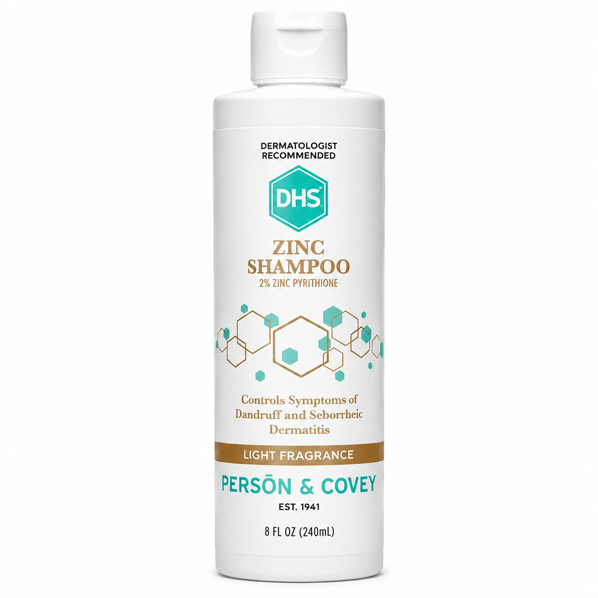 Shampoo Zinc DHS Dermatitis Seborreica y Anticaspa 240 ml