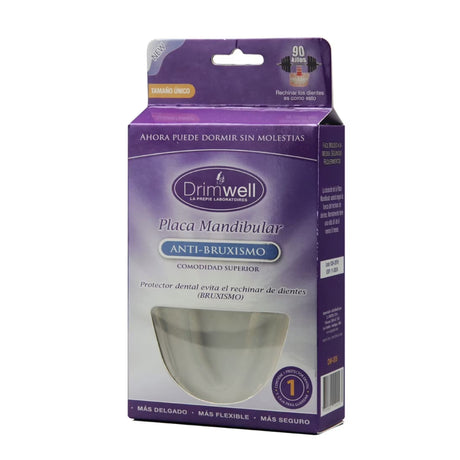 Placa Mandibular Antibruxismo Drimwell Original 1 Un
