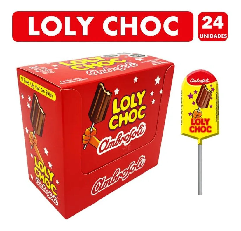 Loly Choc Chocolate 24 Paletas