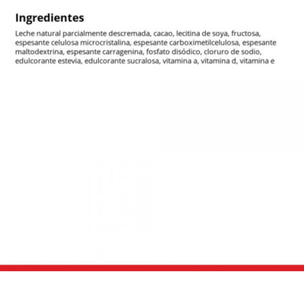 Colun Leche Semidescremada Sabor Chocolate 1L
