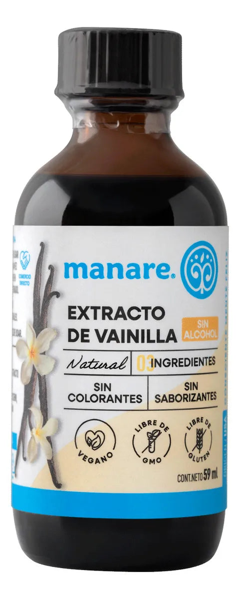 Manare Extracto De Vainilla Sin Alcohol 59ml
