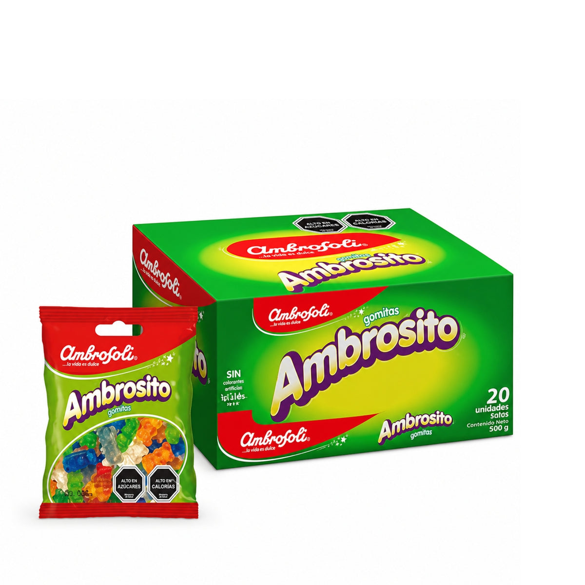Gomitas Ambrosito Ambrosoli 20 Un de 25 g