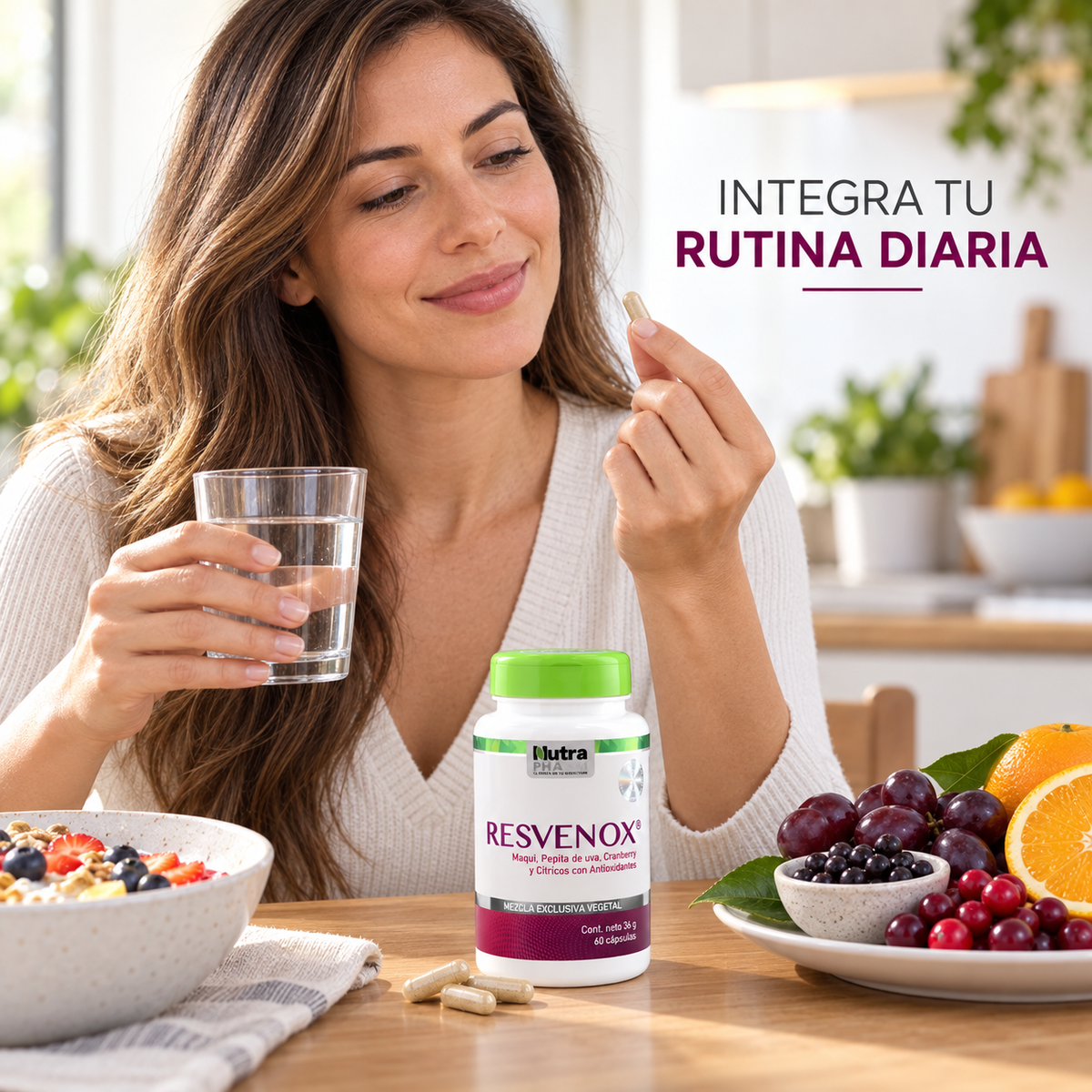 Resvenox Nutrapharm 60 Cáps