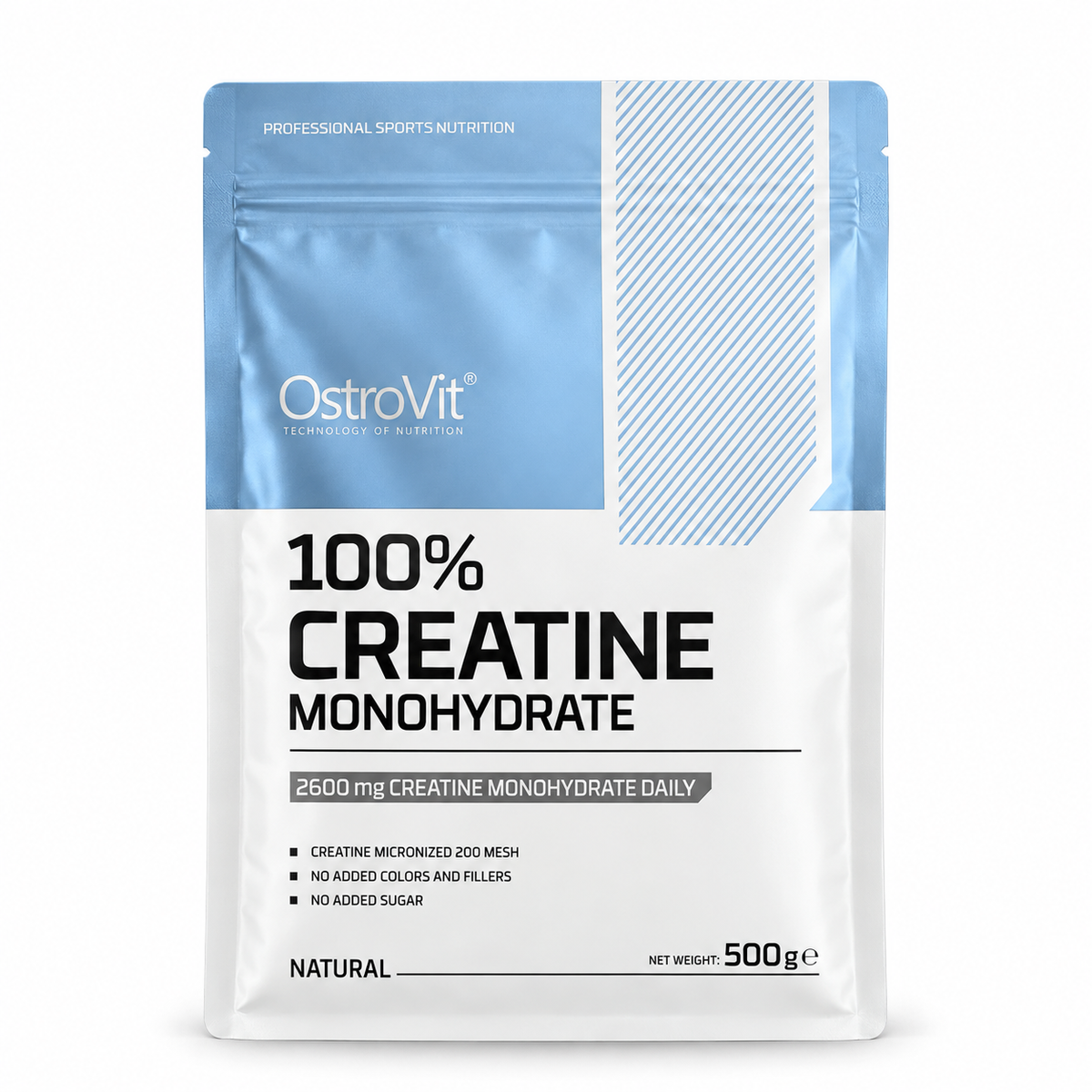 Creatina Monohidrato Sin Sabor Ostrovit 500 g